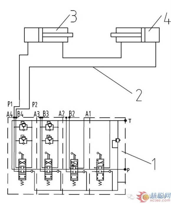 潍坊叉车门架液压回路的改进
