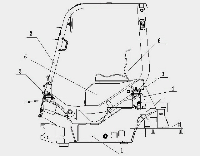 叉车车架作用与常见故障维修方法