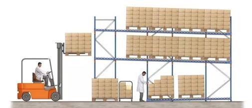 货架与叉车操作注意事项