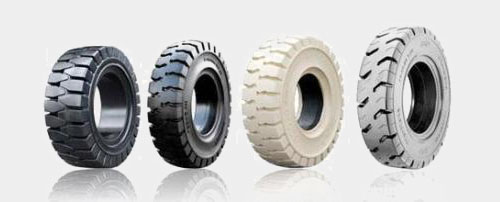 潍坊叉车丨为什么要使用实心轮胎？