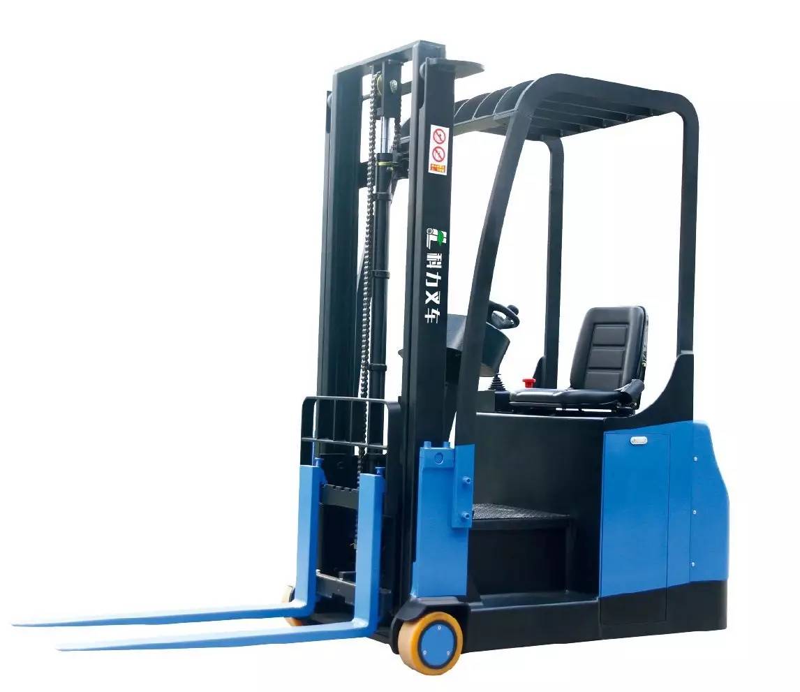 平衡重堆高车,三支点蓄电池平衡重叉车