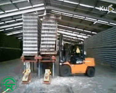 叉车安全事故现场